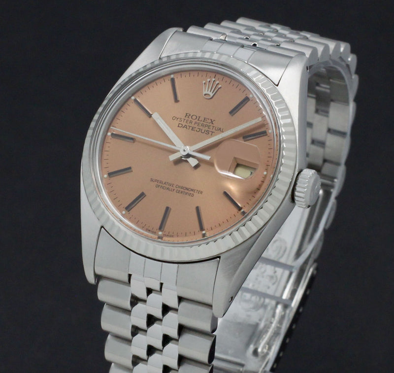 Rolex Datejust 16014 Ghost dial - 1984 - Rolex horloge - Rolex kopen - Rolex heren horloge - Trophies Watches
