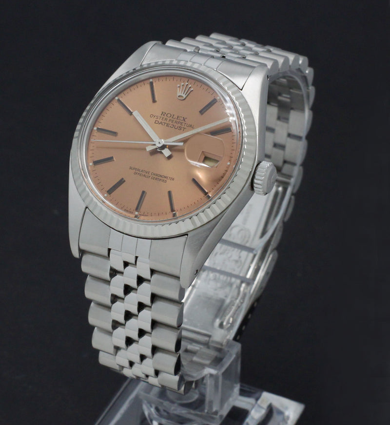 Rolex Datejust 16014 Ghost dial - 1984 - Rolex horloge - Rolex kopen - Rolex heren horloge - Trophies Watches