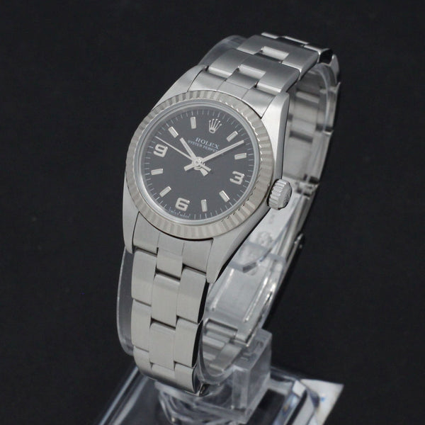 Rolex Oyster Perpetual 76094 - 2000 - Rolex horloge - Rolex kopen - Rolex dames horloge - Trophies Watches