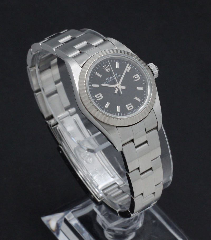 Rolex Oyster Perpetual 76094 - 2000 - Rolex horloge - Rolex kopen - Rolex dames horloge - Trophies Watches