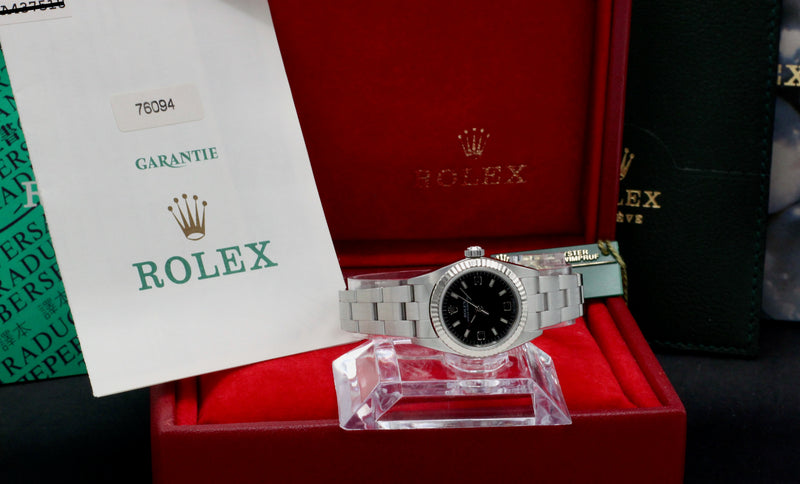 Rolex Oyster Perpetual 76094 - 2000 - Rolex horloge - Rolex kopen - Rolex dames horloge - Trophies Watches