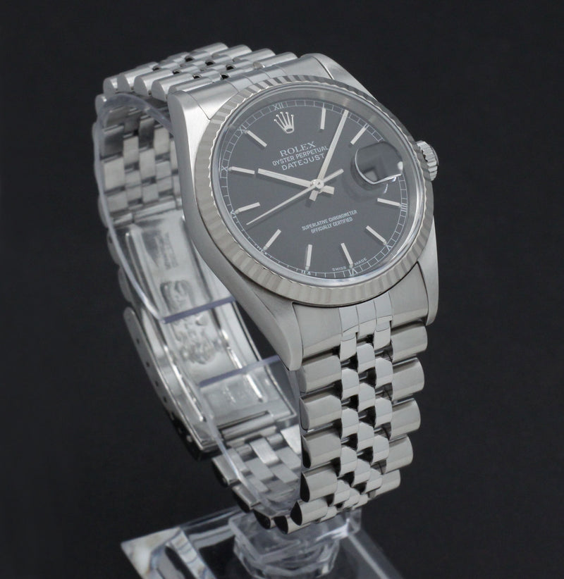 Rolex Datejust 16234 - 2002 - Rolex horloge - Rolex kopen - Rolex heren horloge - Trophies Watches