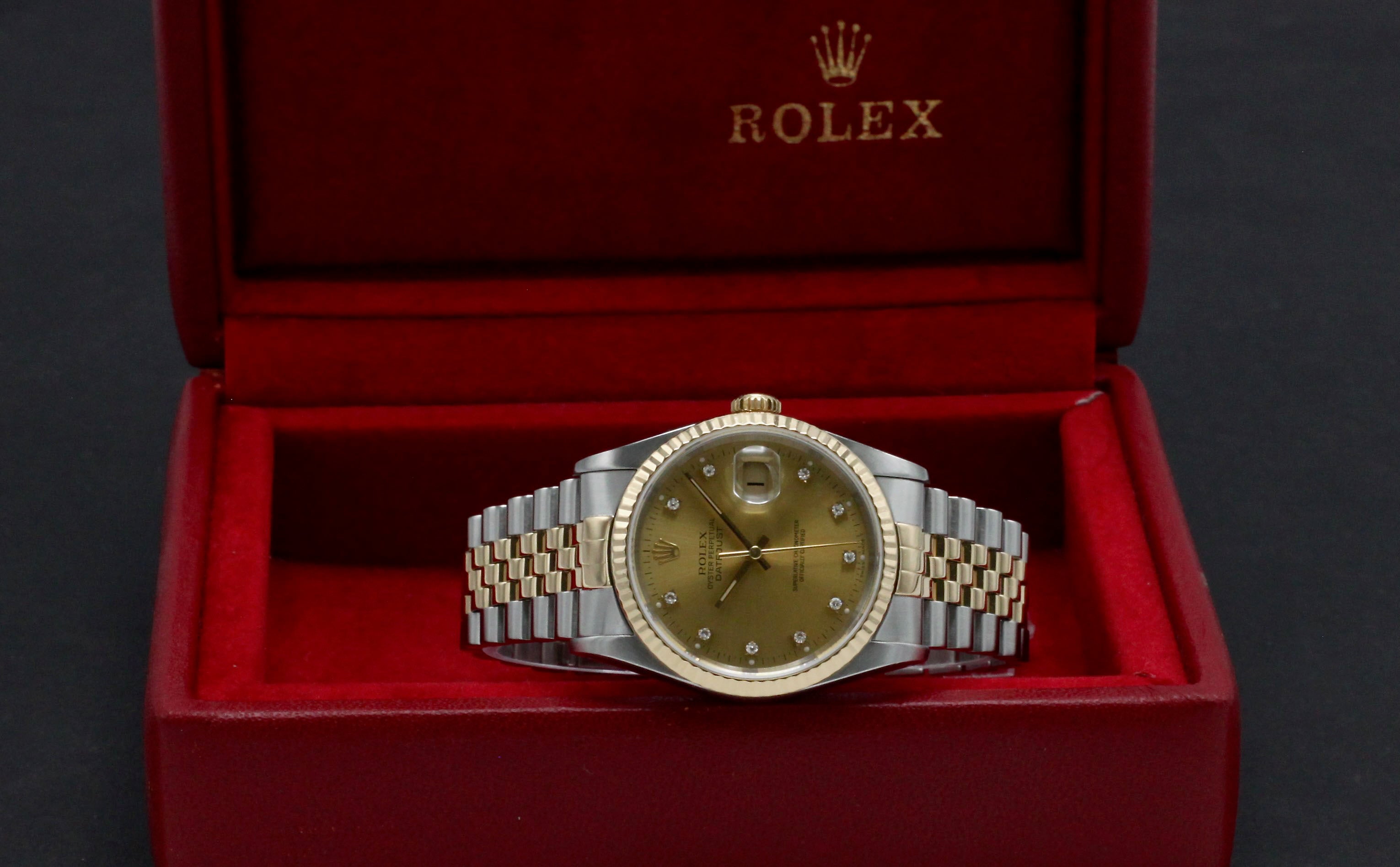 Rolex Datejust 16233G - 1991 - Rolex horloge - Rolex kopen - Rolex heren horloge - Trophies Watches