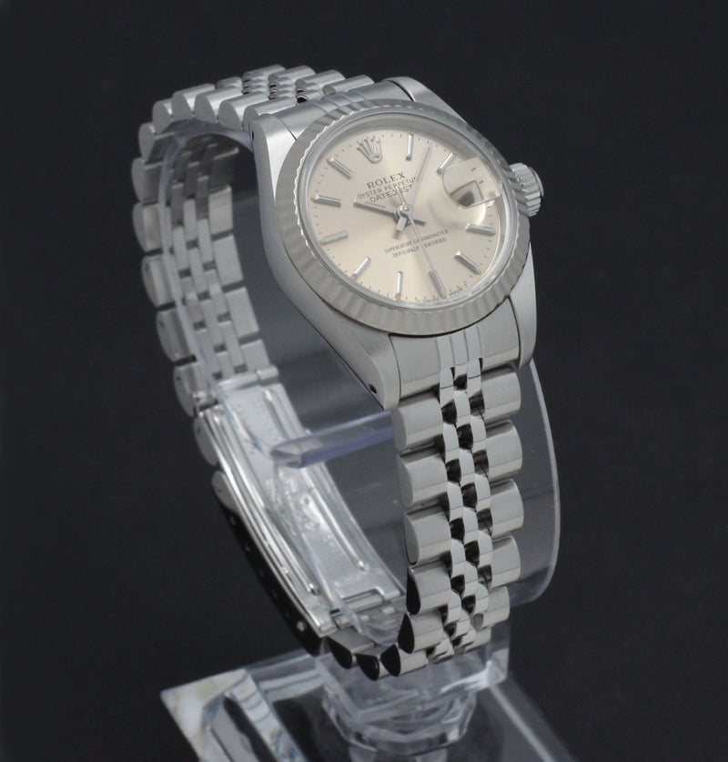 Rolex Oyster Perpetual Lady Datejust 69174 - 1993 - Rolex horloge - Rolex kopen - Rolex dames horloge - Trophies Watches