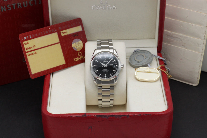 Omega Seamaster Aqua Terra Co-axial 2504.50.00 - 2006 - Omega horloge - Omega kopen - Omega heren horloge - Trophies Watches