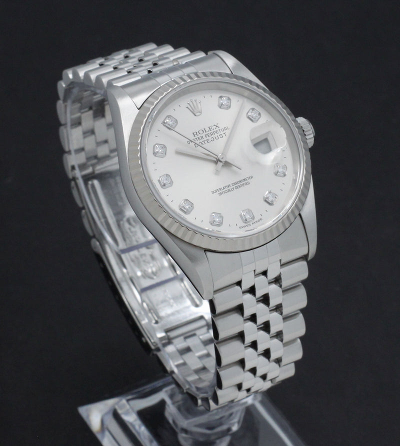 Rolex Datejust 16234G - 1999 - Rolex horloge - Rolex kopen - Rolex heren horloge - Trophies Watches