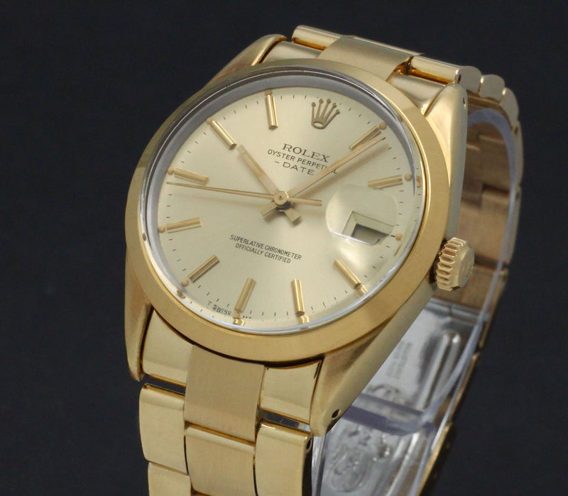 Rolex Oyster Perpetual Date 15505 - 1985 - Rolex horloge - Rolex kopen - Rolex heren horloge - Trophies Watches