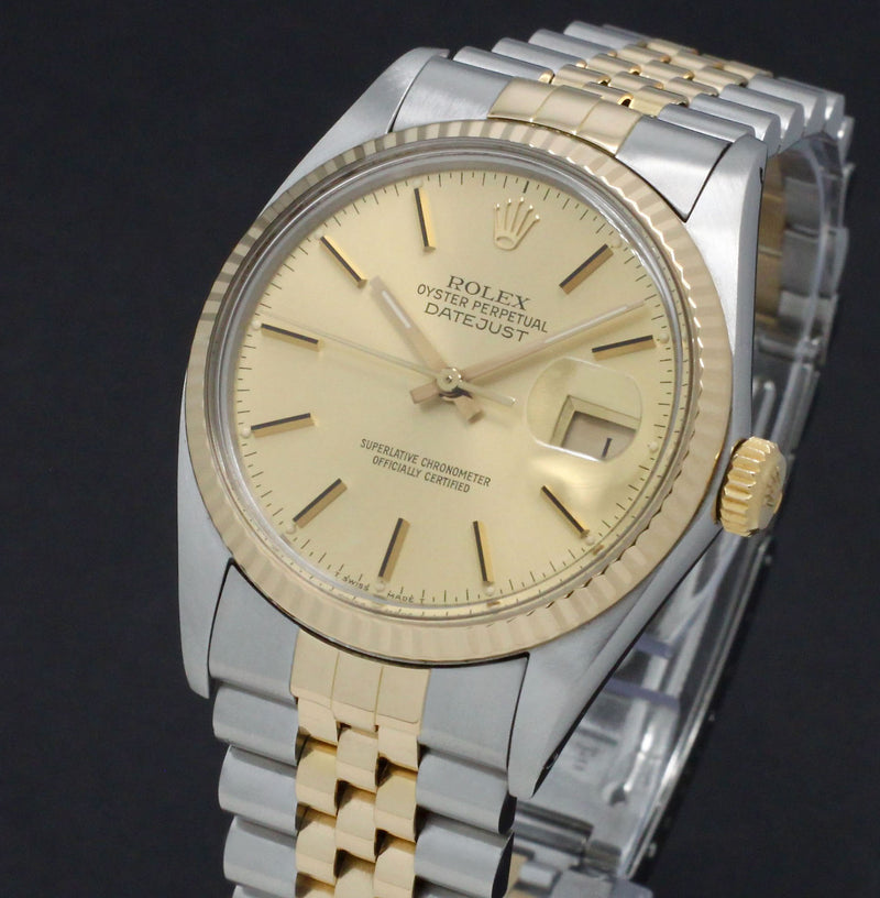 Rolex Datejust 16013 - 1986 - Rolex horloge - Rolex kopen - Rolex heren horloge - Trophies Watches