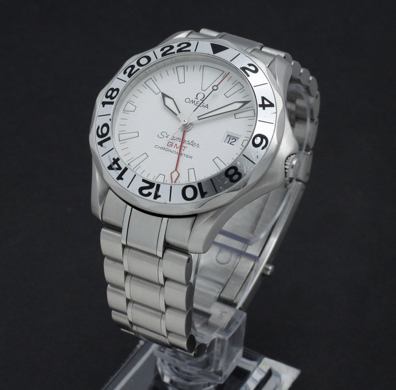Omega Seamaster 2538.20.00 GMT 300M - 2007 - Omega horloge - Omega kopen - Omega heren horloge - Trophies Watches