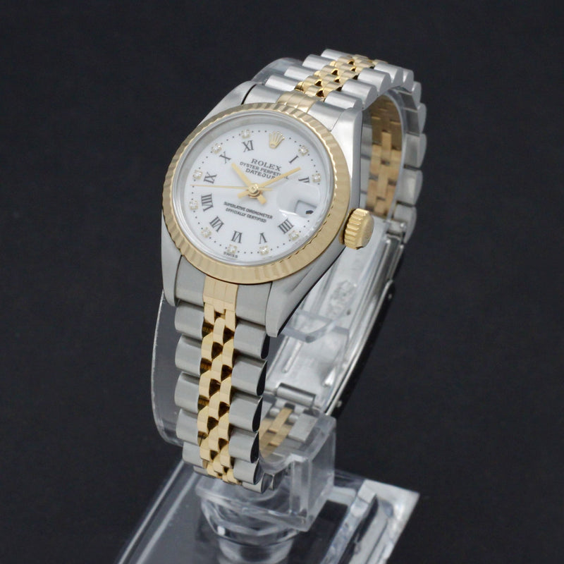 Rolex Lady-Datejust 69173G - 1997 - Rolex horloge - Rolex kopen - Rolex dames horloge - Trophies Watches
