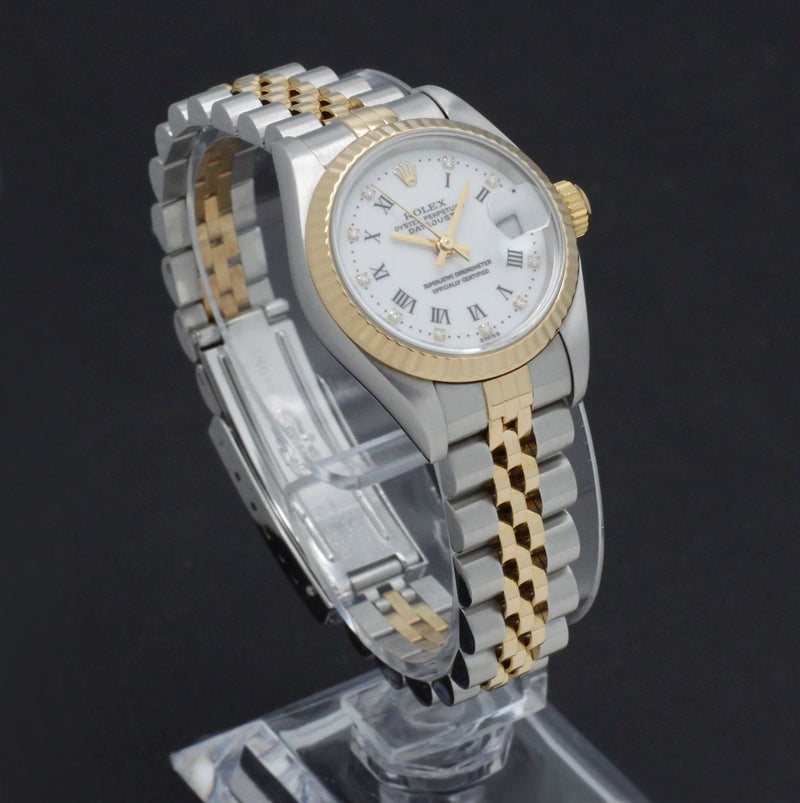 Rolex Lady-Datejust 69173G - 1997 - Rolex horloge - Rolex kopen - Rolex dames horloge - Trophies Watches