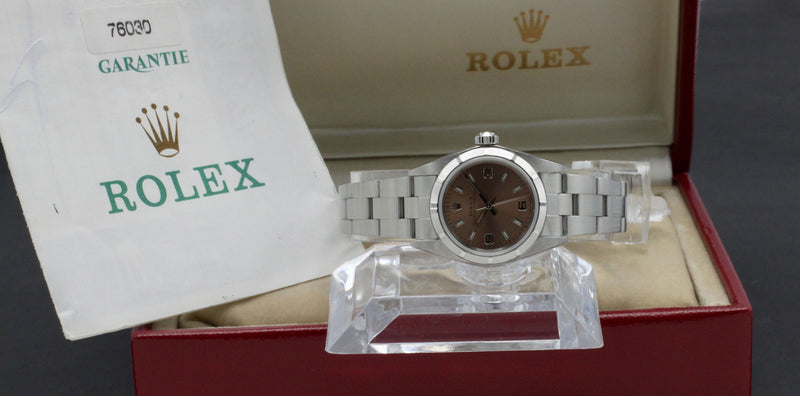 Rolex Oyster Perpetual 76030 - 2001 - Rolex horloge - Rolex kopen - Rolex dames horloge - Trophies Watches