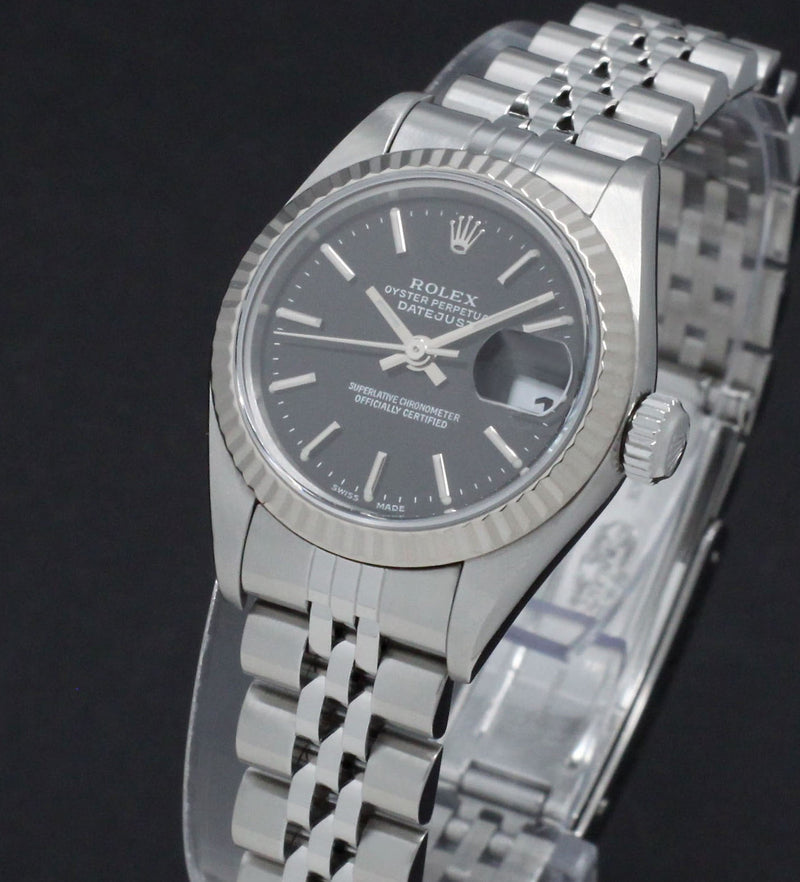 Rolex Oyster Perpetual Lady Datejust 79174 - 2001 - Rolex horloge - Rolex kopen - Rolex dames horloge - Trophies Watches