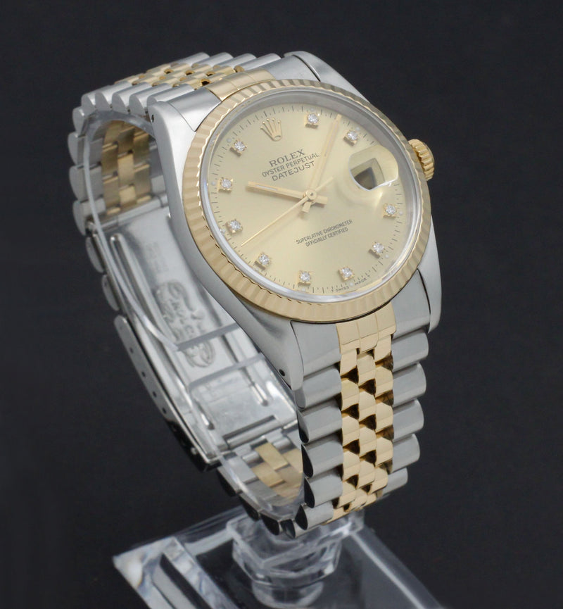 Rolex Datejust 16233G - 1991 - Rolex horloge - Rolex kopen - Rolex heren horloge - Trophies Watches