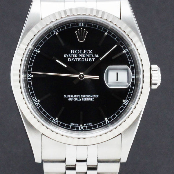 Rolex Datejust 16234 - 2002 - Rolex horloge - Rolex kopen - Rolex heren horloge - Trophies Watches