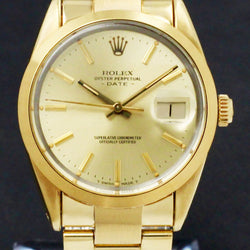 Rolex Oyster Perpetual Date 15505 - 1985 - Rolex horloge - Rolex kopen - Rolex heren horloge - Trophies Watches