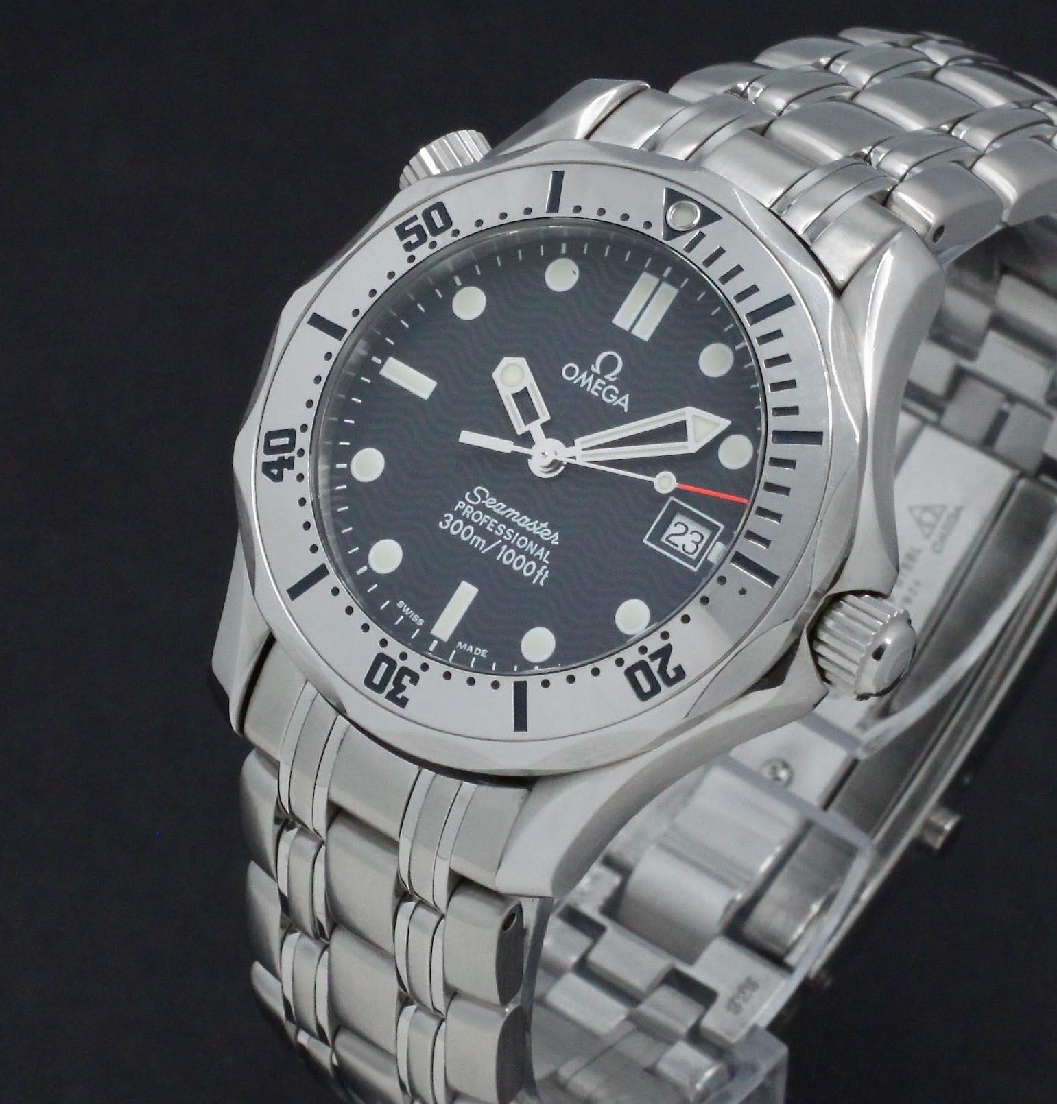 Omega Seamaster Diver 300 M 2562.80.00 - 1998 - Omega horloge - Omega kopen - Omega heren horloge - Trophies Watches