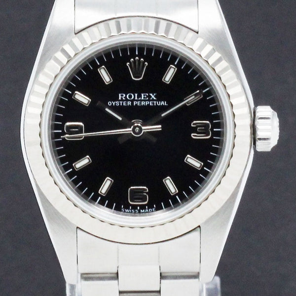 Rolex Oyster Perpetual 76094 - 2000 - Rolex horloge - Rolex kopen - Rolex dames horloge - Trophies Watches