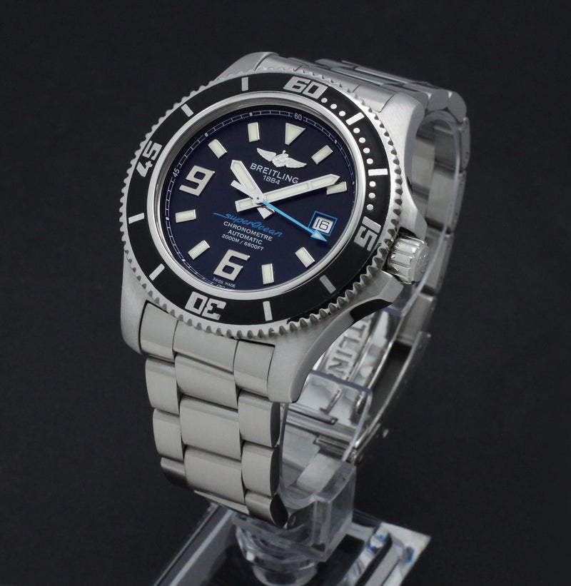 Breitling Superocean 44 A17391 - 2014 - Breitling horloge - Breitling kopen - Breitling heren horloge - Trophies Watches