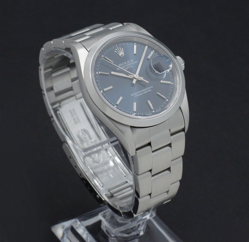 Rolex Oyster Perpetual Date 15200 - 2003 - Rolex horloge - Rolex kopen - Rolex heren horloge - Trophies Watches
