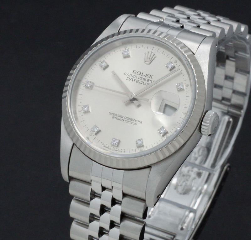 Rolex Datejust 16234G - 1994 - Rolex horloge - Rolex kopen - Rolex heren horloge - Trophies Watches