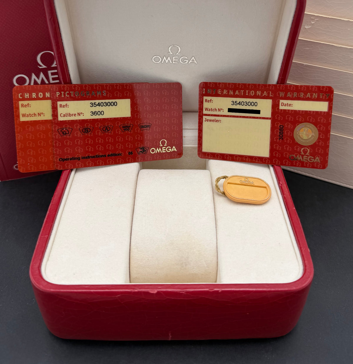 Omega Split-Second 3540.30.00 - 1999 - Omega horloge - Omega kopen - Omega heren horloges - Trophies Watches