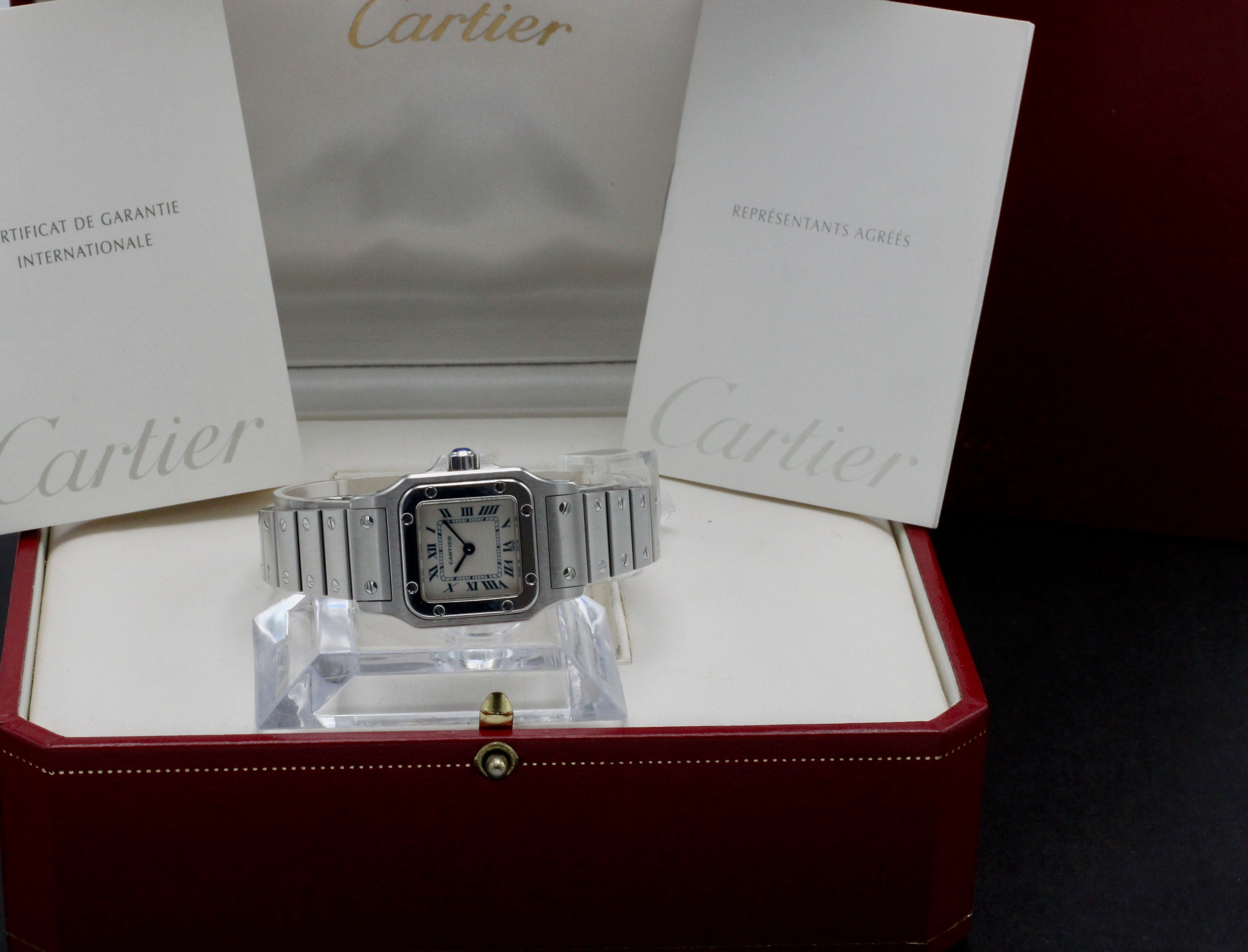 Cartier Santos 1565 - Cartier horloge - Cartier kopen - Cartier dames horloge - Trophies Watches