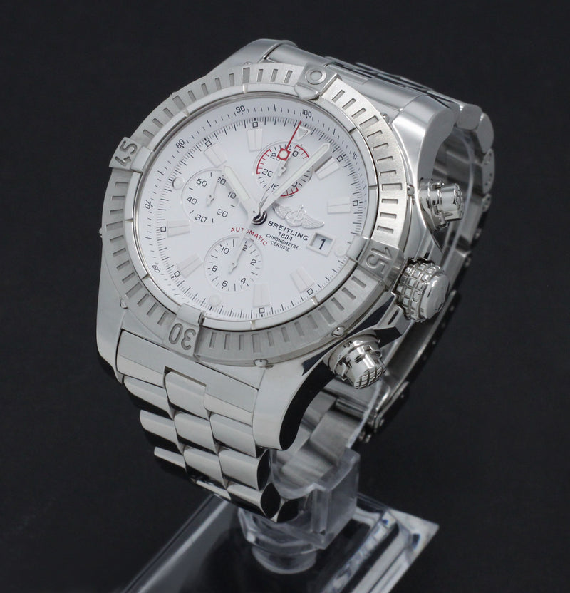 Breitling Super Avenger A13370- 2012 - Breitling horloge - Breitling kopen - Breitling heren horloge - Trophies Watches