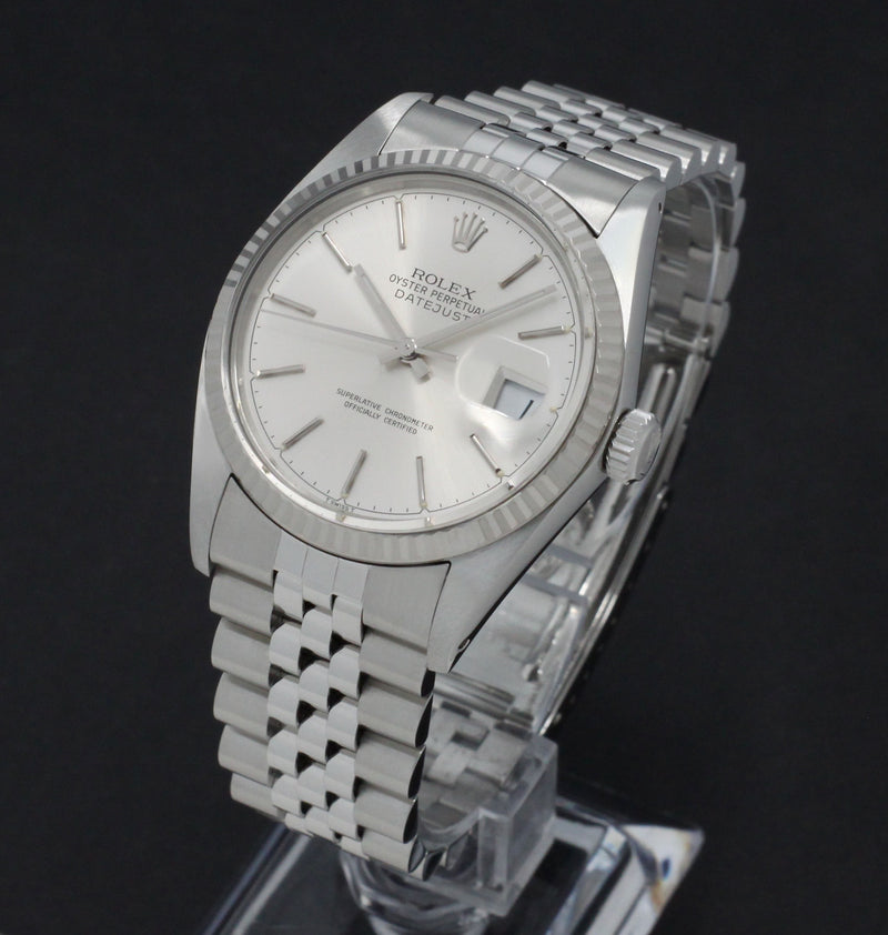 Rolex Datejust 16014 - 1987 - Rolex horloge - Rolex kopen - Rolex heren horloge - Trophies Watches