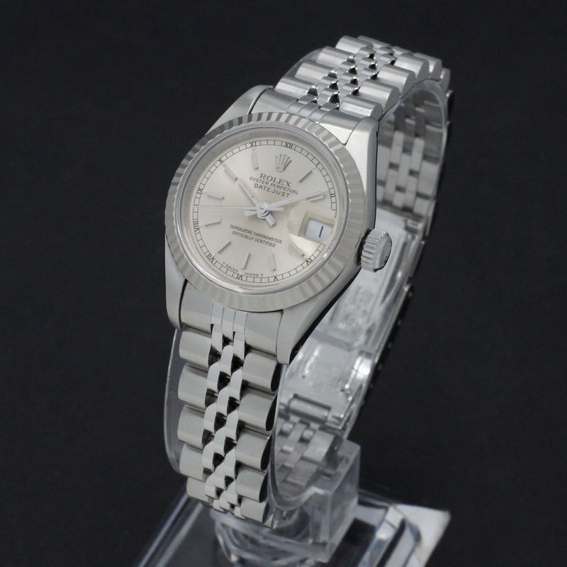 Rolex Oyster Perpetual Lady Datejust 69174 - 1991 - Rolex horloge - Rolex kopen - Rolex dames horloge - Trophies Watches