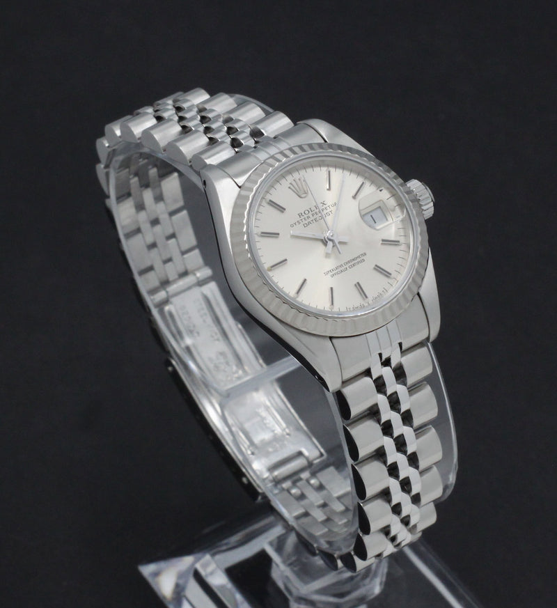 Rolex Oyster Perpetual Lady Datejust 69174 - 1989 - Rolex horloge - Rolex kopen - Rolex dames horloge - Trophies Watches