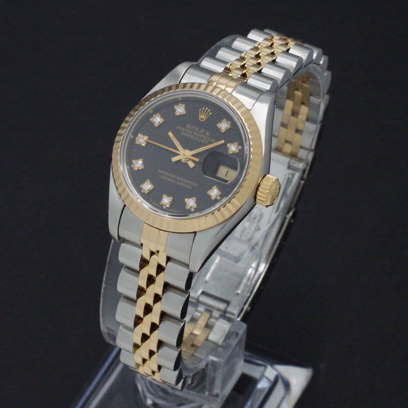 Rolex Lady-Datejust 69173G - 1992 - Rolex horloge - Rolex kopen - Rolex dames horloge - Trophies Watches