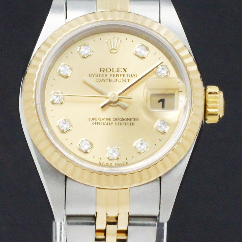 Rolex Lady-Datejust 79173G - 1999 - Rolex horloge - Rolex kopen - Rolex dames horloge - Trophies Watches