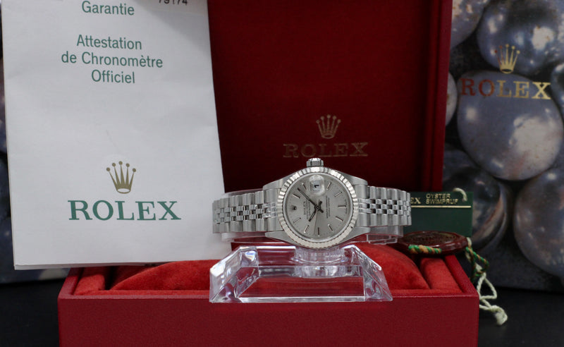 Rolex Oyster Perpetual Lady Datejust 79174 - 2004 - Rolex horloge - Rolex kopen - Rolex dames horloge - Trophies Watches