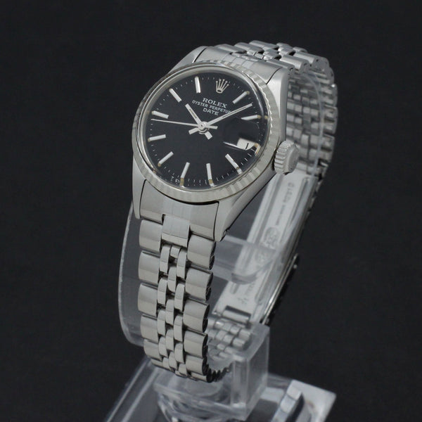 Rolex Oyster Perpetual Lady Date 6517 - 1970 - Rolex horloge - Rolex kopen - Rolex dames horloge - Trophies Watches