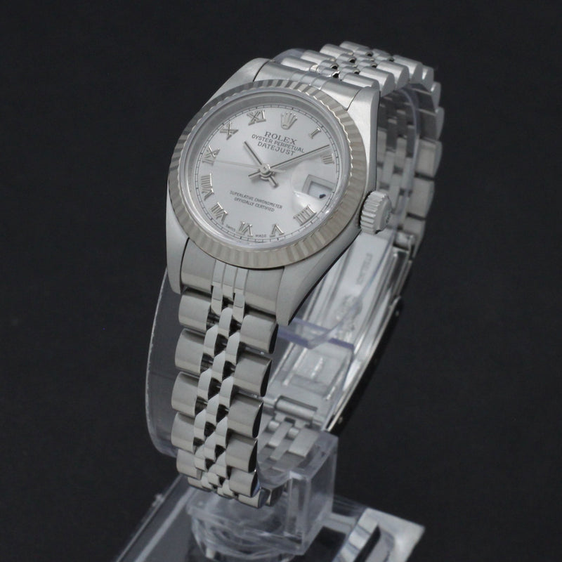 Rolex Oyster Perpetual Lady Datejust 79174 - 2001 - Rolex horloge - Rolex kopen - Rolex dames horloge - Trophies Watches