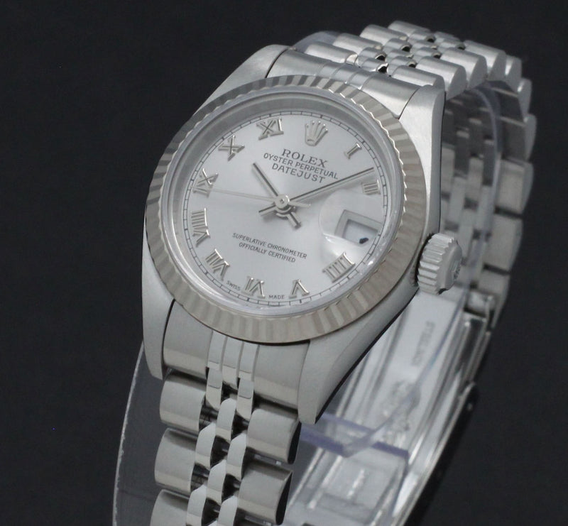 Rolex Oyster Perpetual Lady Datejust 79174 - 2001 - Rolex horloge - Rolex kopen - Rolex dames horloge - Trophies Watches