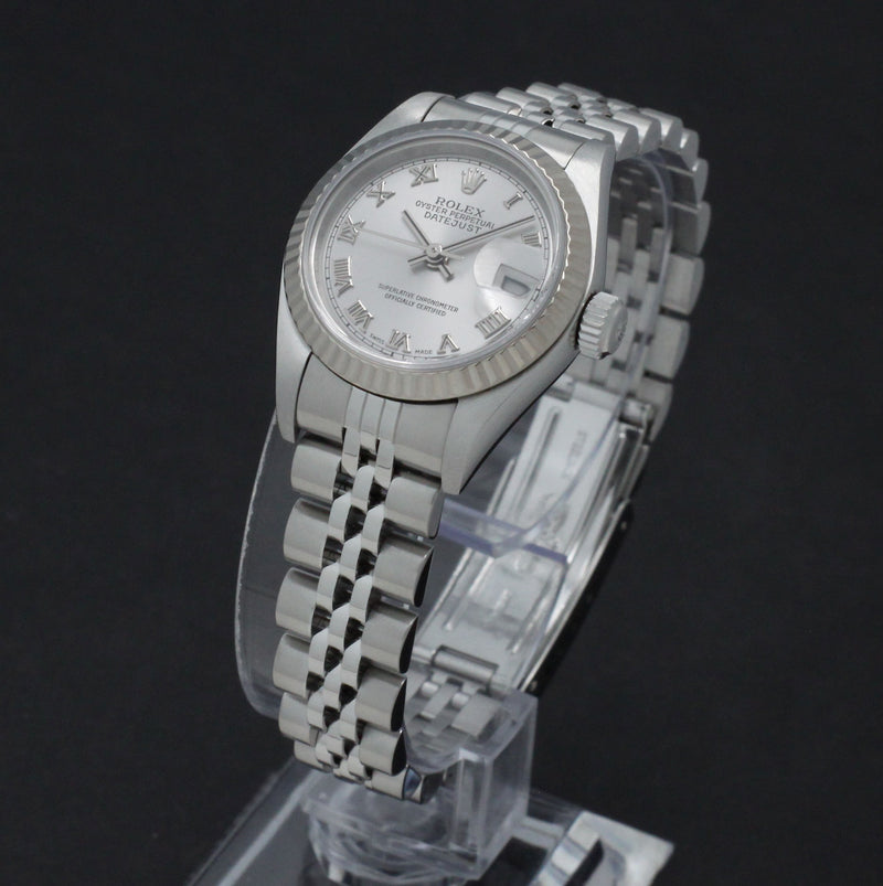 Rolex Oyster Perpetual Lady Datejust 79174 - 2001 - Rolex horloge - Rolex kopen - Rolex dames horloge - Trophies Watches