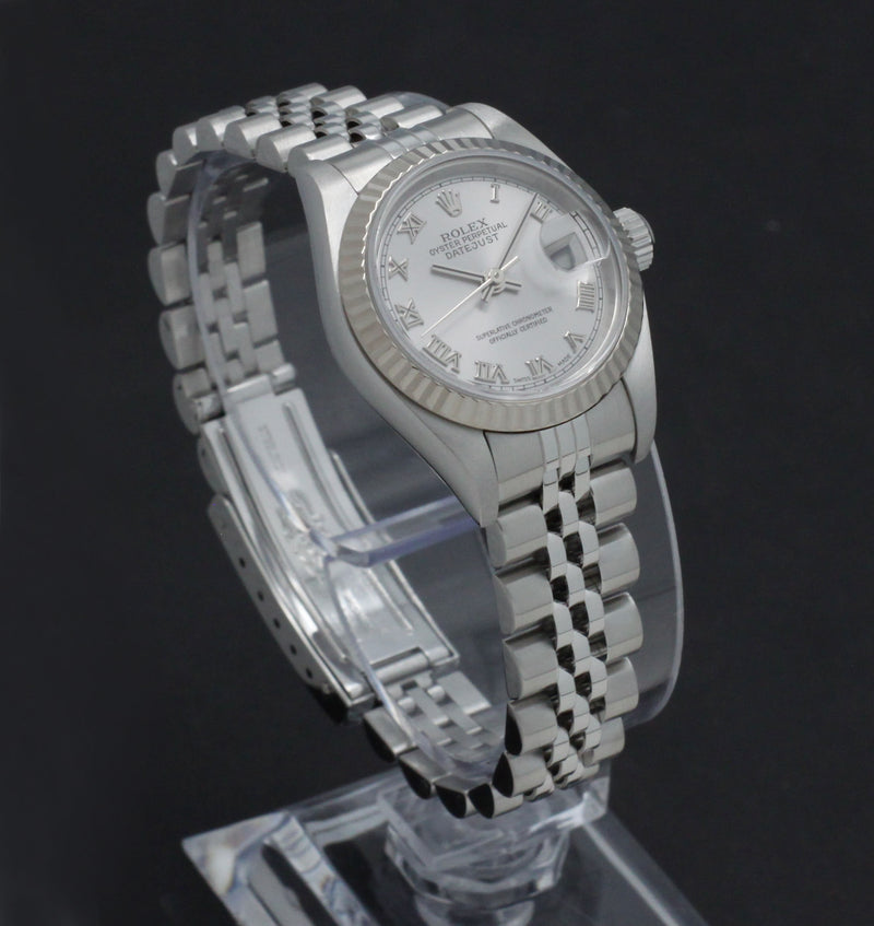 Rolex Oyster Perpetual Lady Datejust 79174 - 2001 - Rolex horloge - Rolex kopen - Rolex dames horloge - Trophies Watches