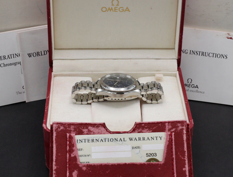 Omega Speedmaster 3511.80.00 - 1998 - Omega horloge - Omega kopen - Omega heren horloge - Trophies Watches