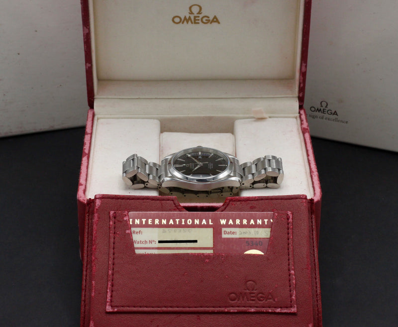 Omega Seamaster Aqua Terra 2503.50.00 - 2003 - Omega horloge - Omega kopen - Omega heren horloge - Trophies Watches