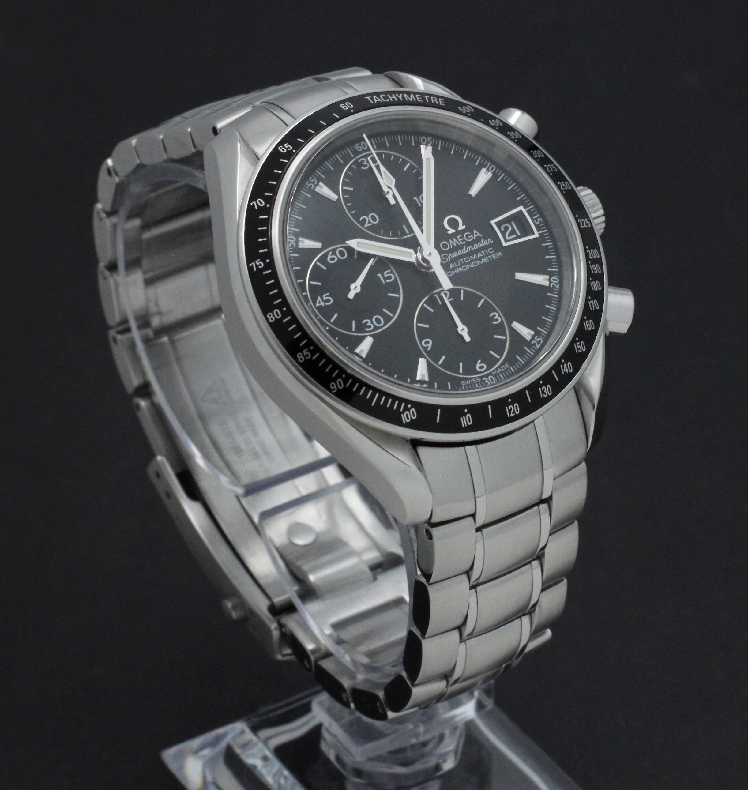 Omega Speedmaster 3210.50 - 2011 - Omega horloge - Omega kopen - Omega heren horloges - Trophies Watches
