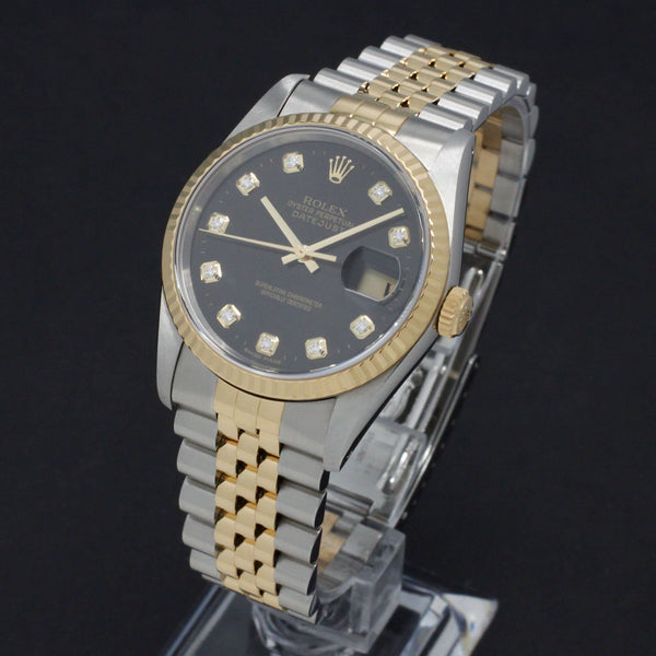 Rolex Datejust 16233G - 1989 - Rolex horloge - Rolex kopen - Rolex heren horloge - Trophies Watches