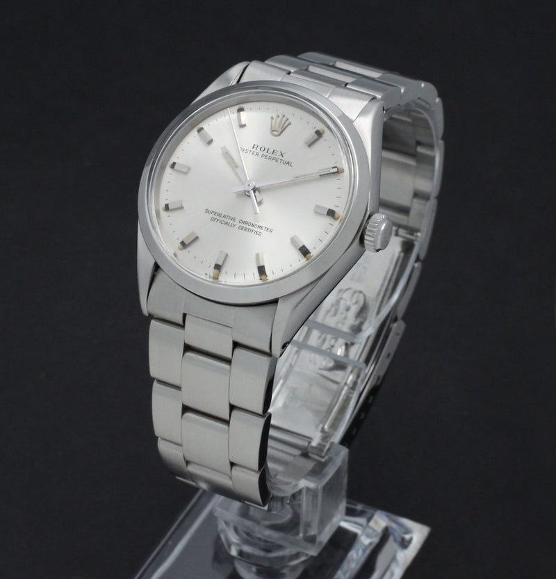 Rolex Oyster Perpetual 34 1002 - 1969 - Rolex horloge - Rolex kopen - Rolex heren horloge - Trophies Watches