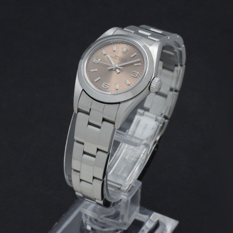 Rolex Oyster Perpetual 76080 - 2002 - Rolex horloge - Rolex kopen - Rolex dames horloge - Trophies Watches