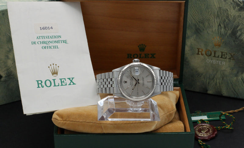 Rolex Datejust 16014 - 1988 - Rolex horloge - Rolex kopen - Rolex heren horloge - Trophies Watches