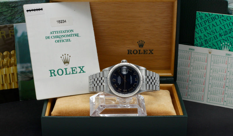 Rolex Datejust 16234 - 2000 - Rolex horloge - Rolex kopen - Rolex heren horloge - Trophies Watches