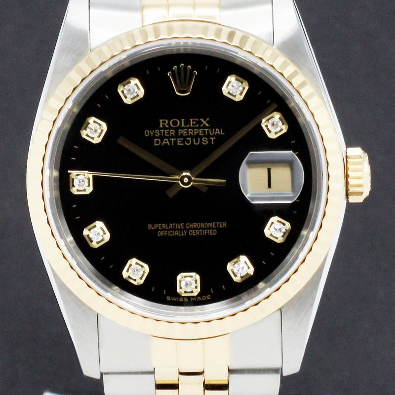 Rolex Datejust 16233G - 1989 - Rolex horloge - Rolex kopen - Rolex heren horloge - Trophies Watches