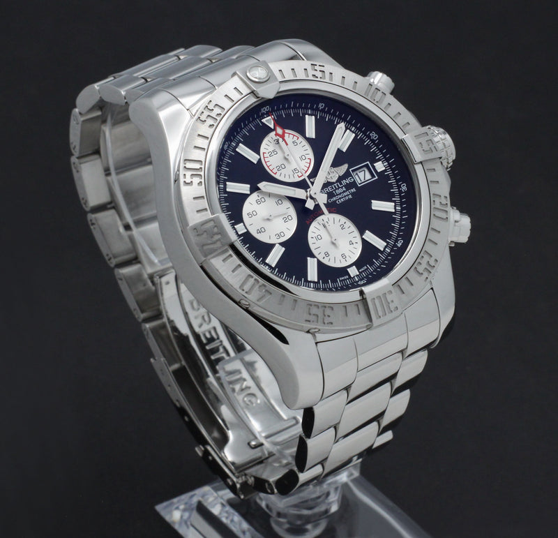 Breitling Super Avenger II A13371 - 2015 - Breitling horloge - Breitling kopen - Breitling heren horloge - Trophies Watches