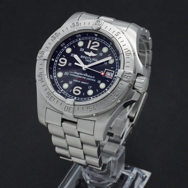 Breitling Superocean Steelfish A17390, Box Papers, 2005